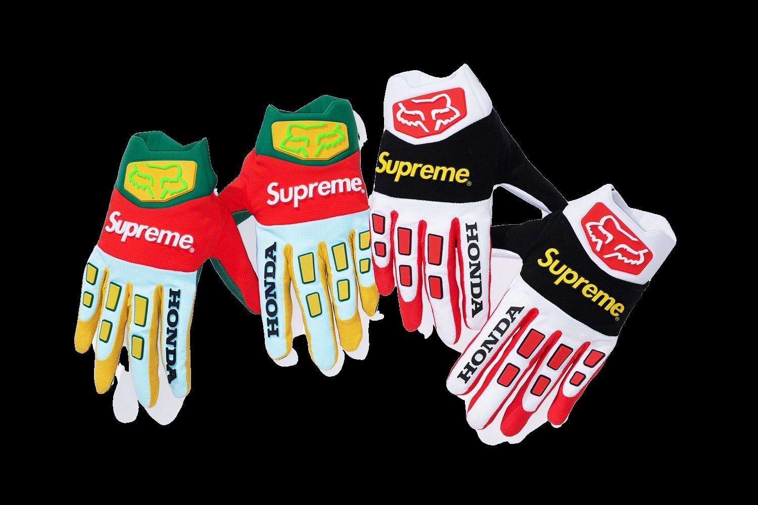 Supreme®/Honda® Fox® Racing Gloves